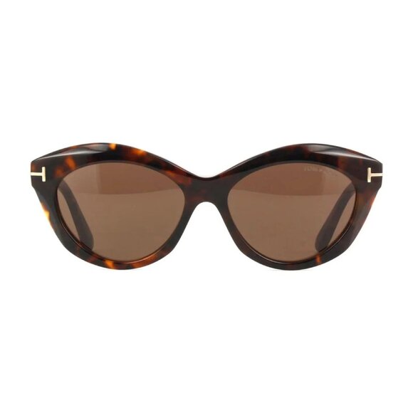 NEW TOM FORD SUNGLASSES FT1111 52E HAVANA WOMEN EYEWEAR TOM FORD TF1111 52E